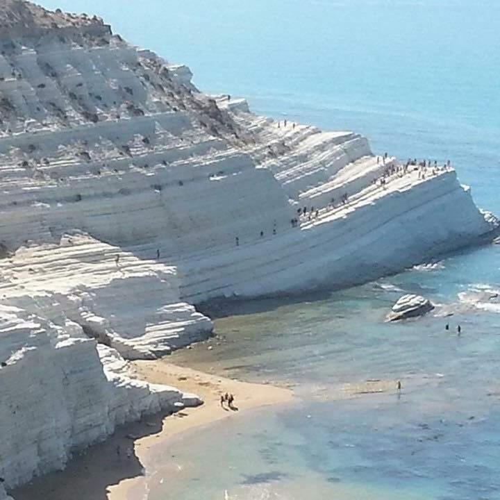 Anemone Della Scala Dei Turchi Leilighet Realmonte Eksteriør bilde